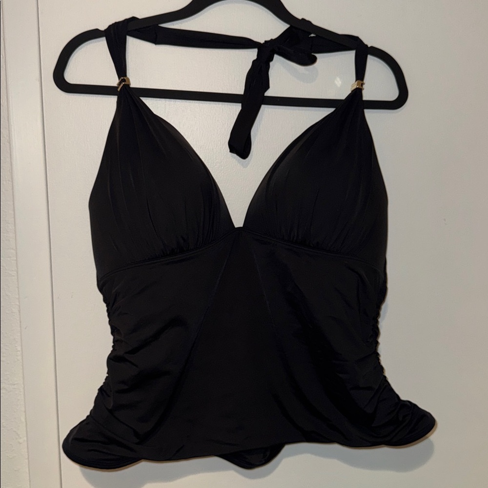 Victorias Secret Elegant Black Women's Swim Top